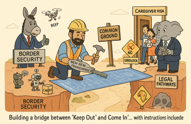 डेमोक्र्याटद्वारा ‘स्मार्ट’ सीमा सुरक्षा र कानुनी मार्ग विस्तारको व्यापक खाका सार्वजनिक